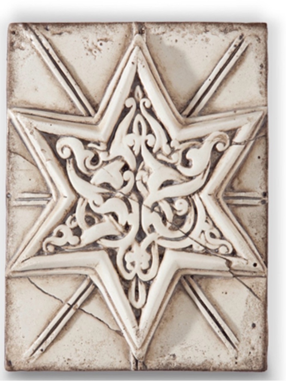 Sid Dickens Cream and Tan Star Relief Memory Block